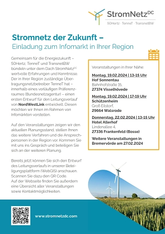 Anzeige: Stromnetz der Zukunft © StromNetzDC