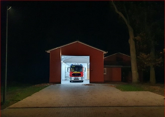 Neue Fahrzeughalle der Feuerwehr Buchholz © Stadt Visselhövede